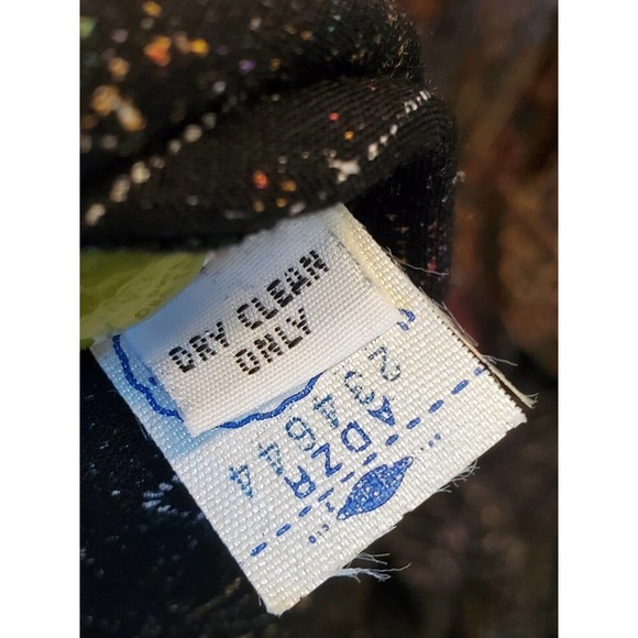 Vintage Joan Sparks for Daniel Barrett Paisley Wool Midi Dress Small - Picture 13 of 15